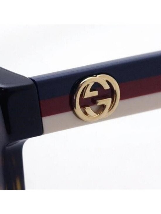 New Authentic Gucci GG0416SK 003 Havana Brown Gradient Sunglasses main image 5